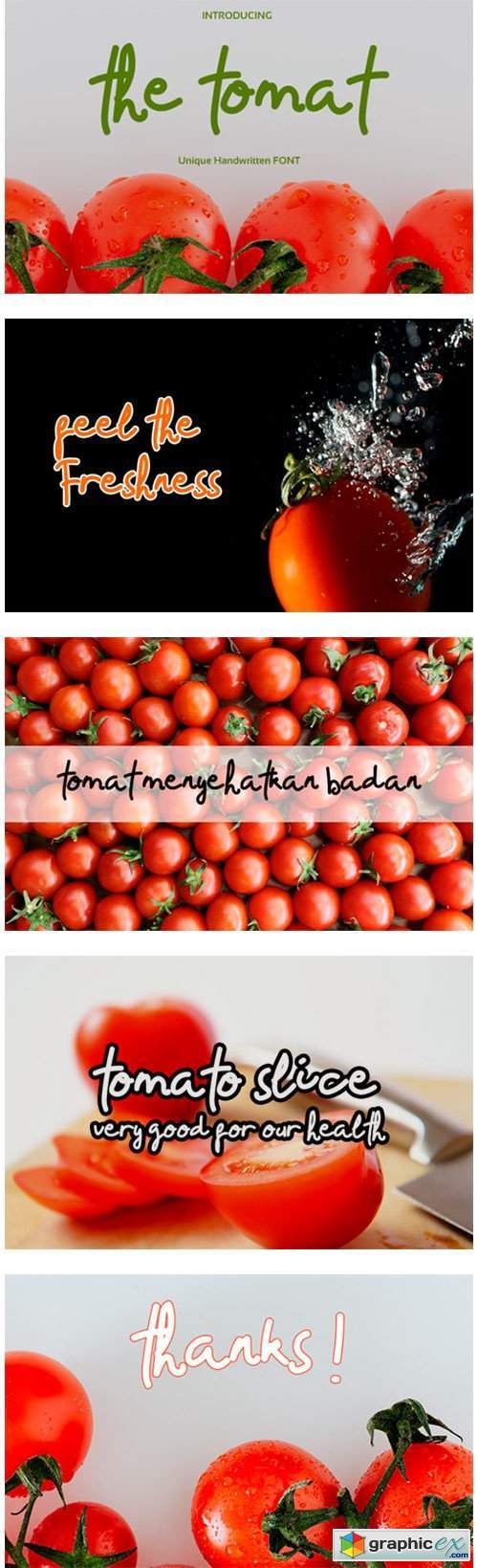 The Tomato Font