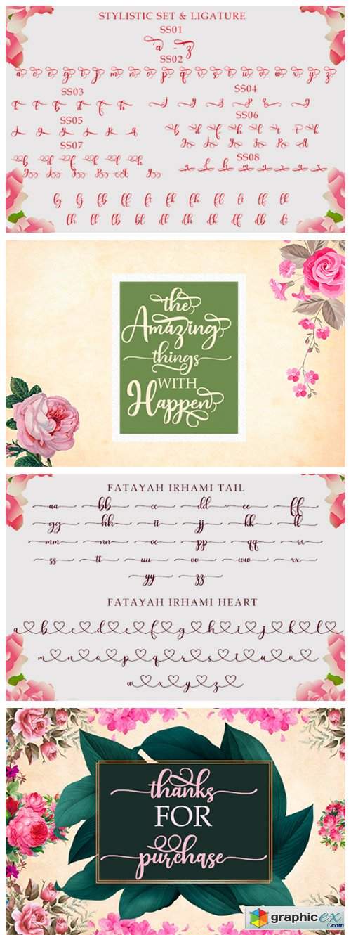  Fatayah Irhami Font 