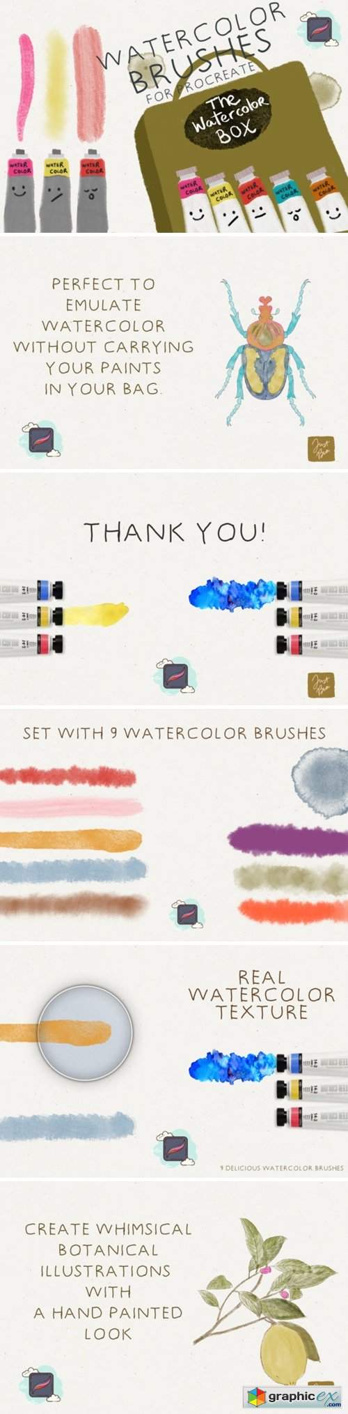  The Procreate Watercolor Box 