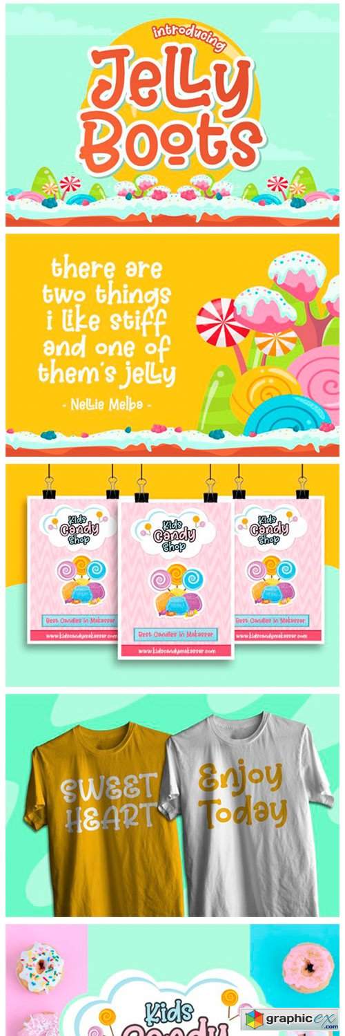  Jelly Boots Font 