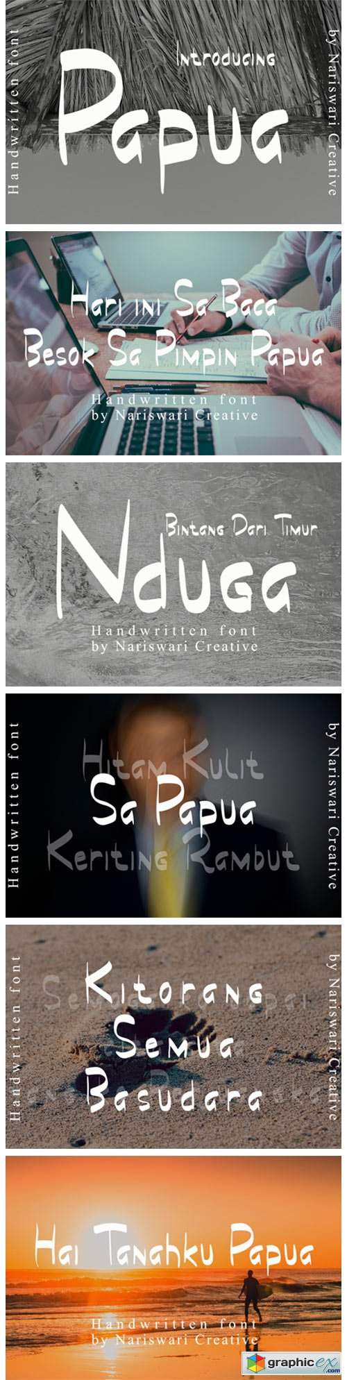 Papua Font 