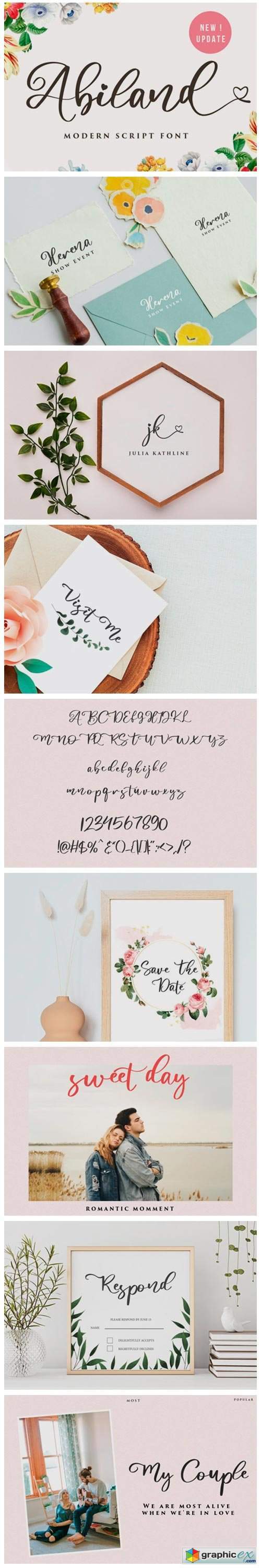 Amiland Font