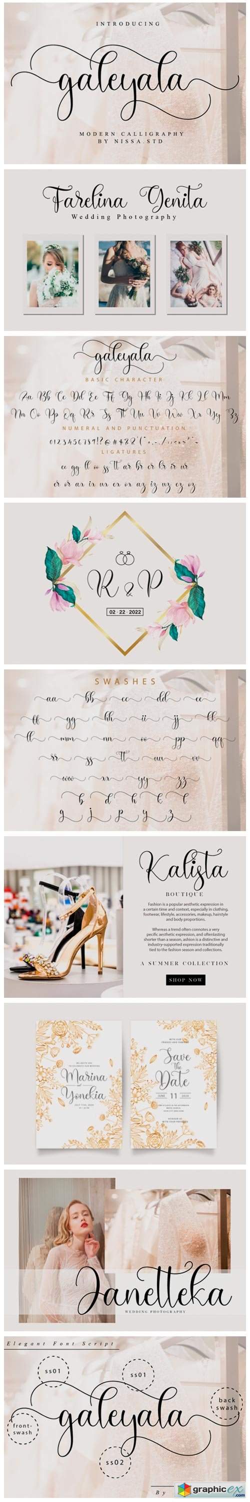  Galeyala Font 