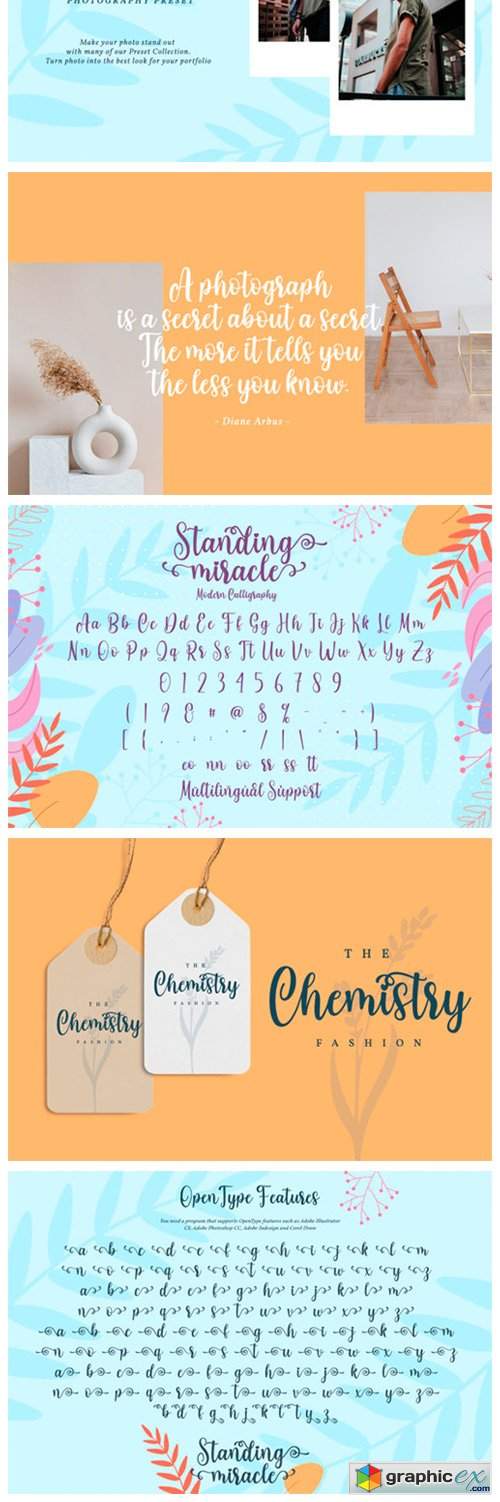  Standing Miracle Font 