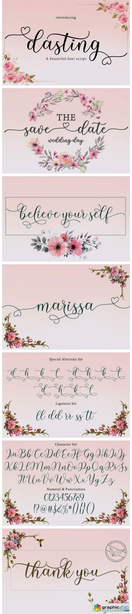  Dasting Font 