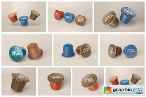 Download Coffee Capsule Mockup Packaging Free Download Vector Stock Image Photoshop Icon