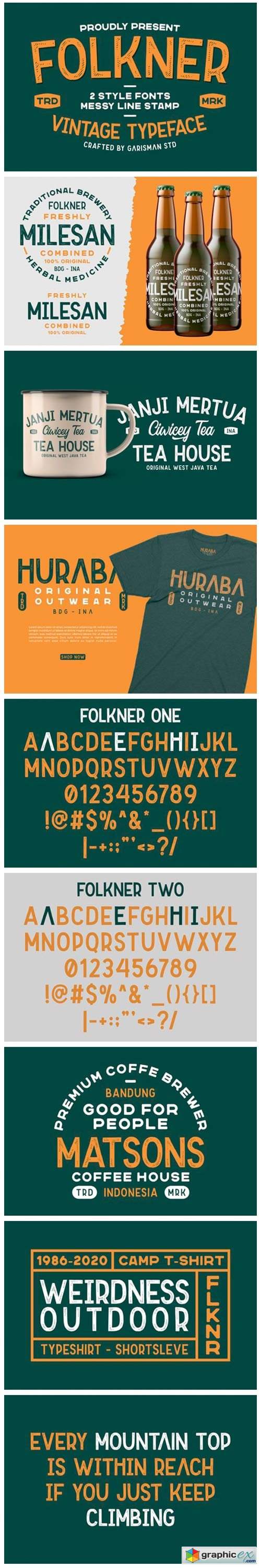  Folkner Font 