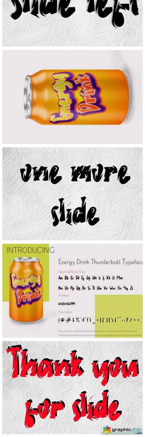 Thundra Letter Font