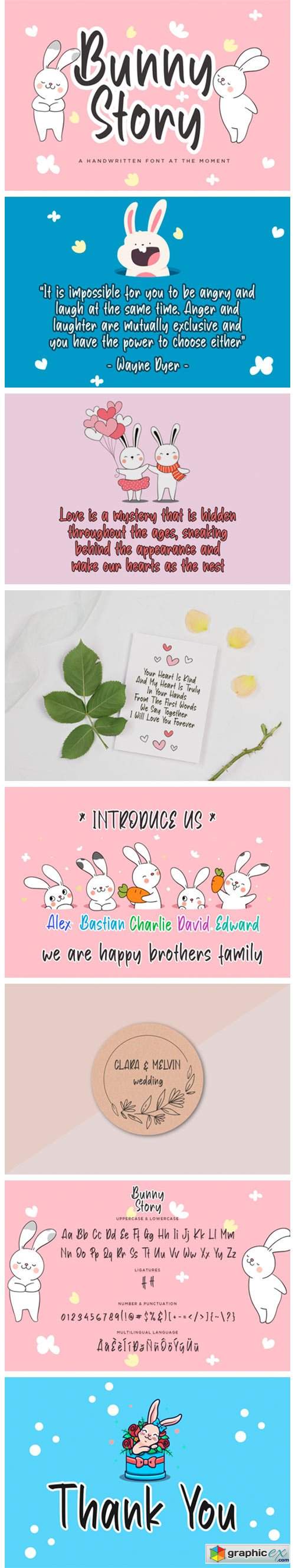  Bunny Story Font 