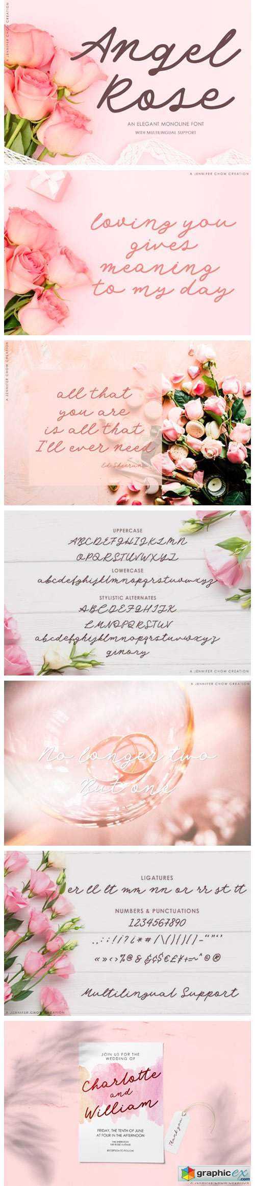 Angel Rose Font