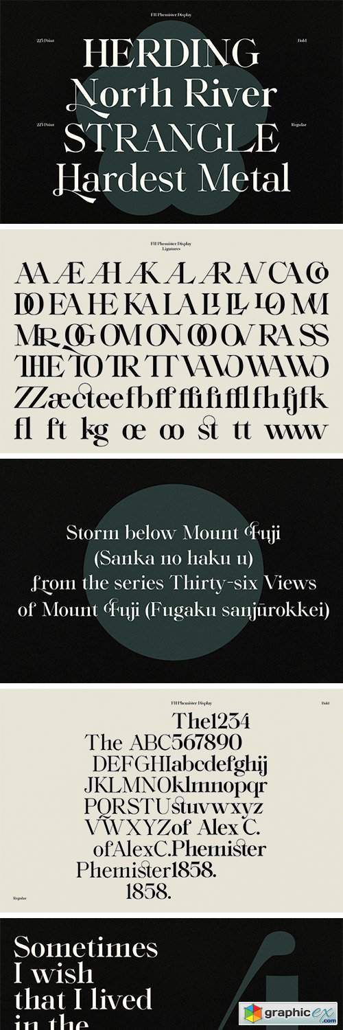 FH Phemister Font Family