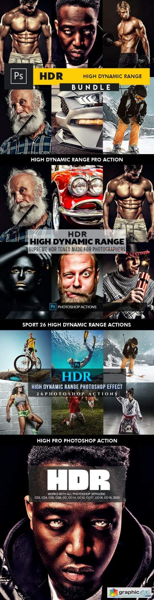 HDR Bundle - Photoshop Actions 