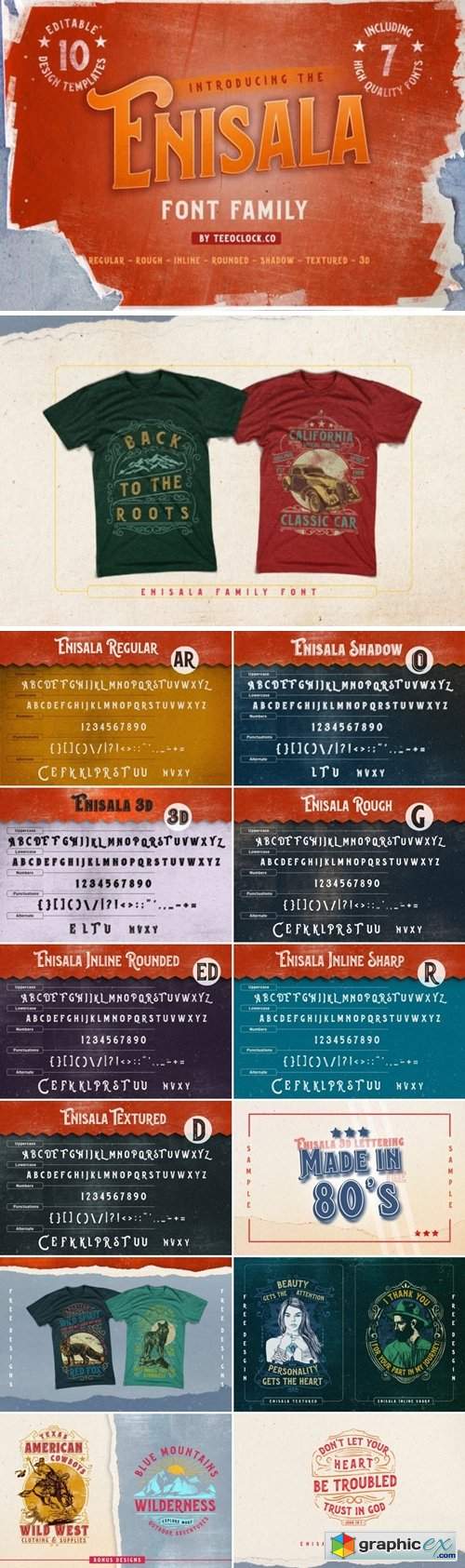  Enisala Font Family 