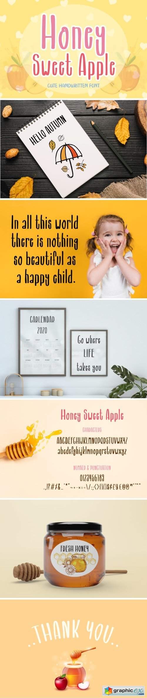 Honey Sweet Apple Font