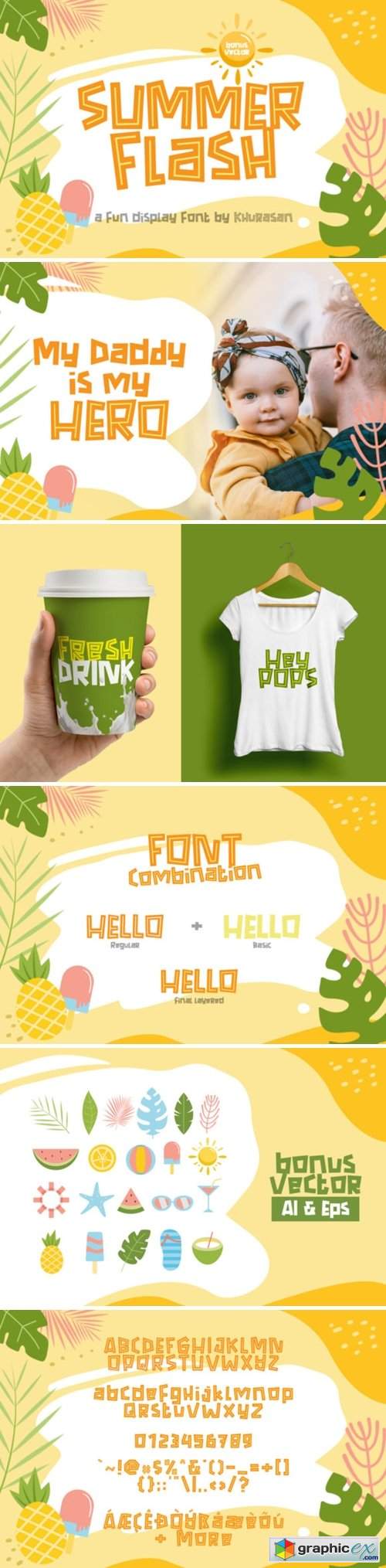  Summer Flash Font 