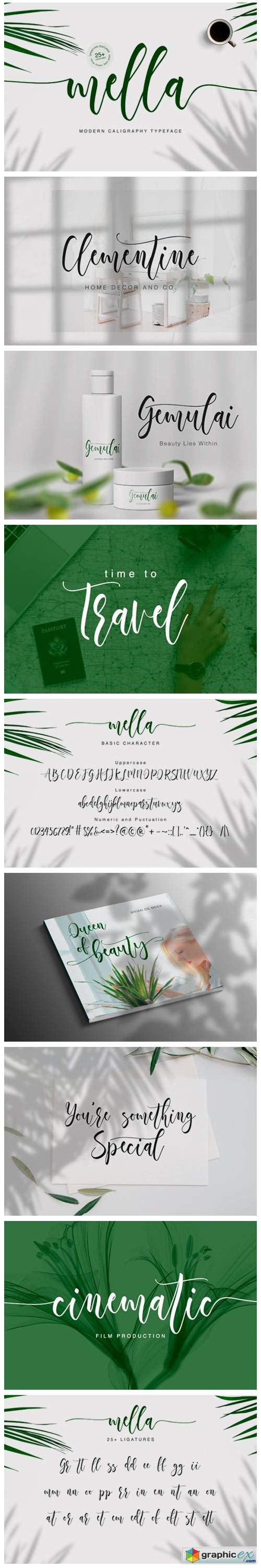  Mella Font 