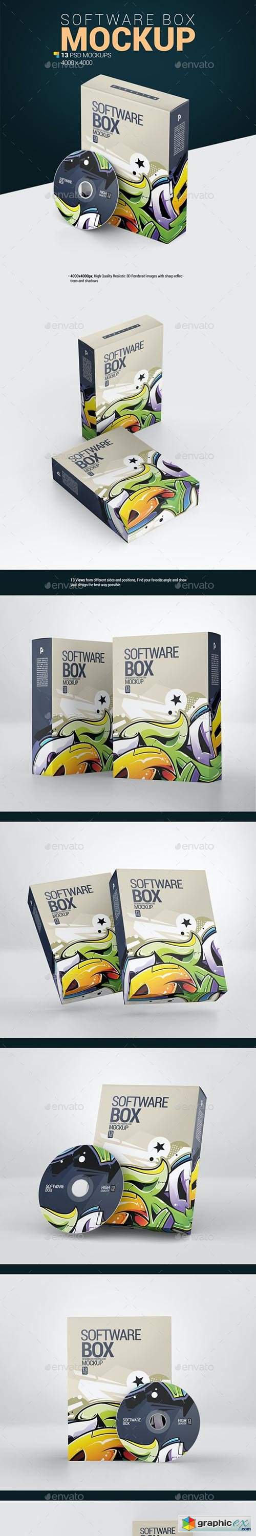 Software Box Mockup 27279988