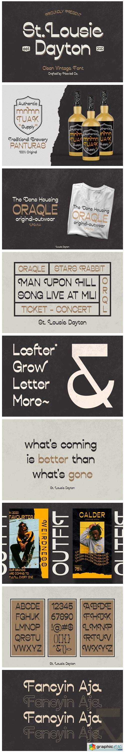 St. Louise Dayton Font