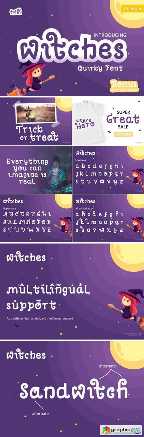  Witches Font 
