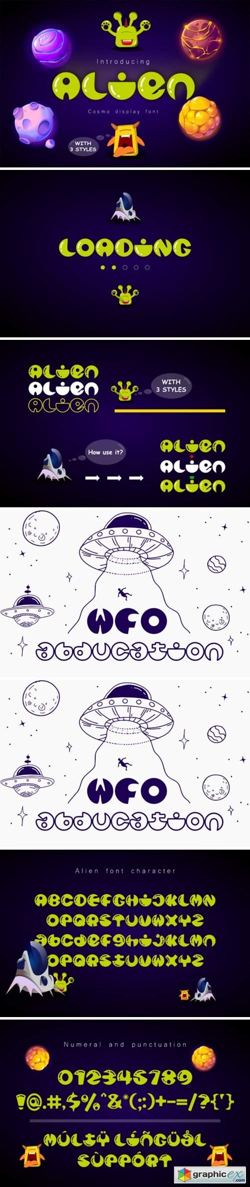  Alien Font 