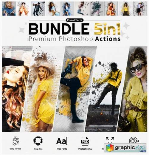 Actions Bundle 5in1