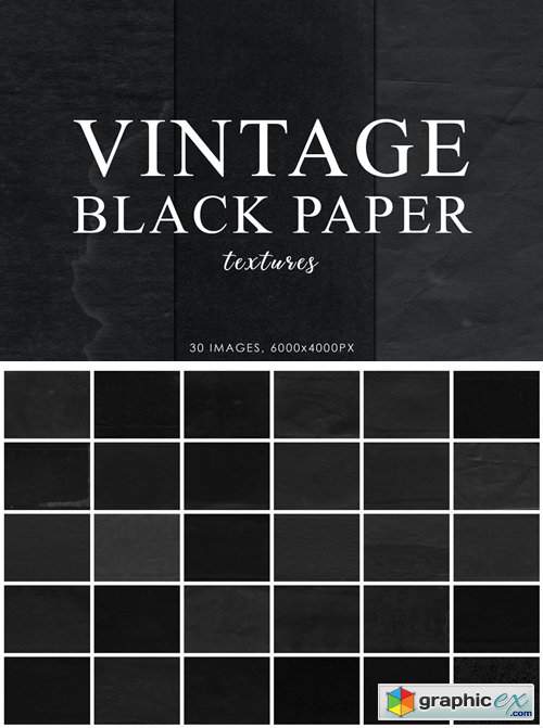  Black Vintage Paper Textures 2 