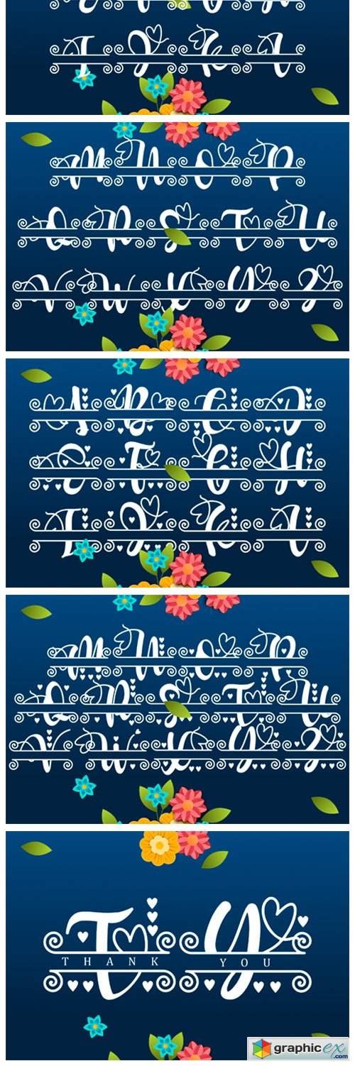  New Monogram Font 