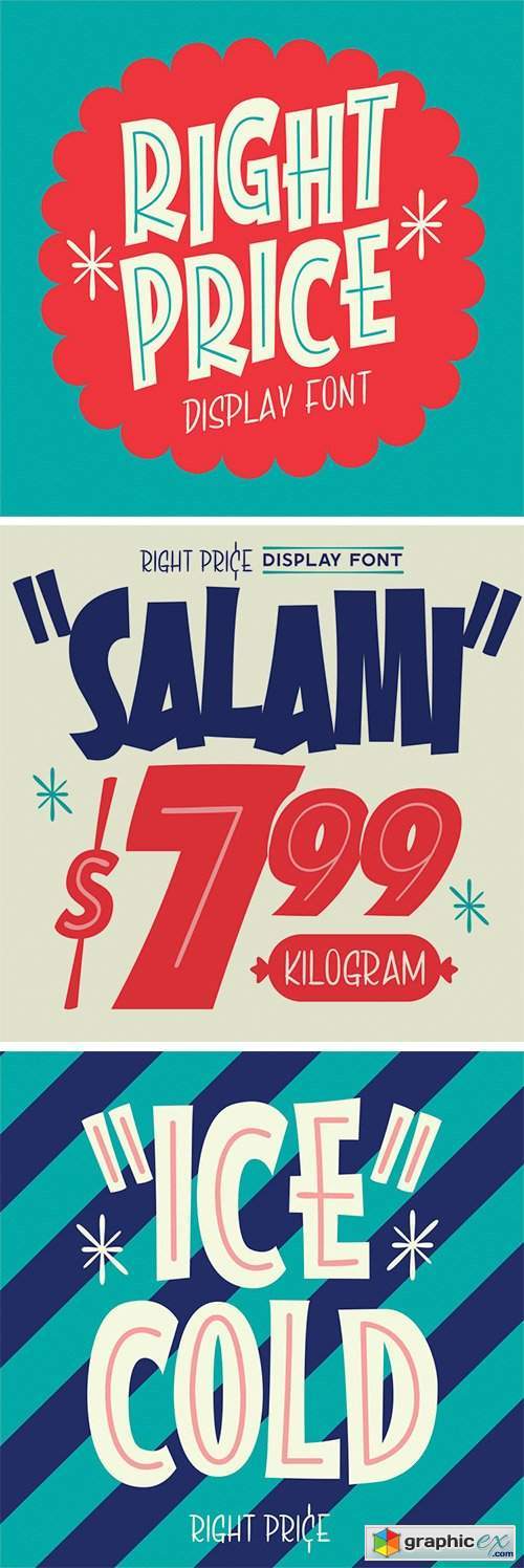 Right Price Font