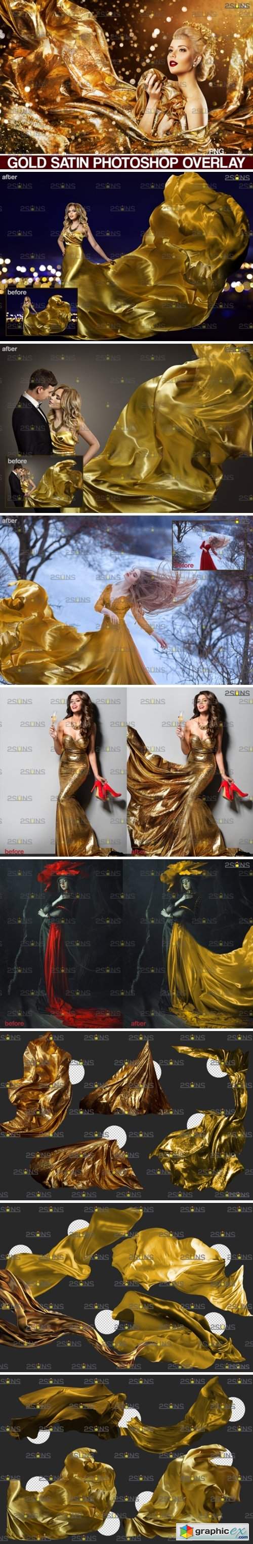 Flying Dress Overlay & Photoshop Overlay 