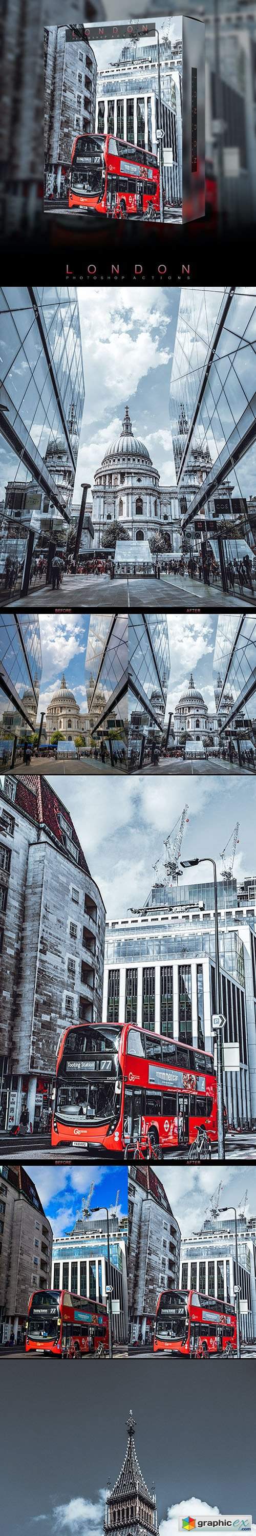 Famous City's / London - Photoshop Action 