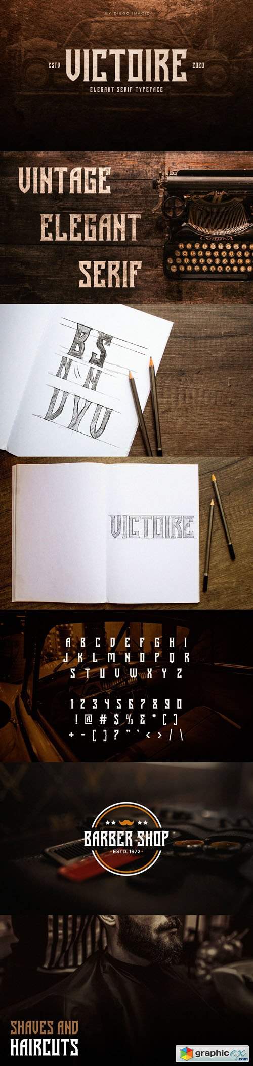  Victoire - Elegant Script Typeface 