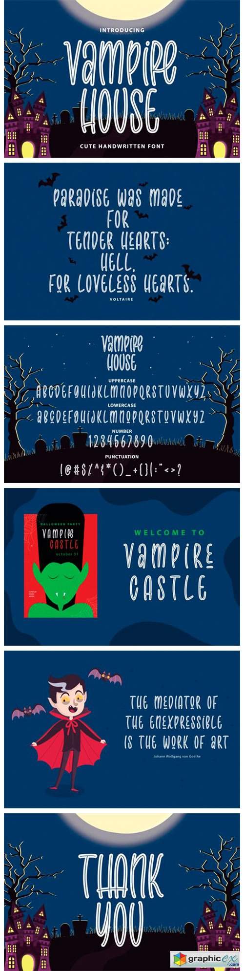  Vampire House Font 