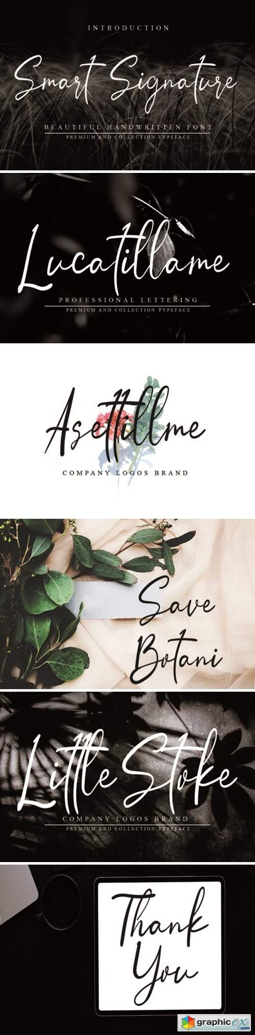  Smart Signature Font 