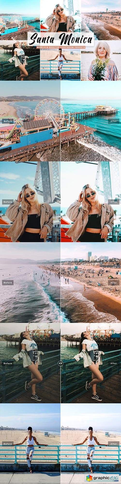 Santa Monica Pro Lightroom Presets