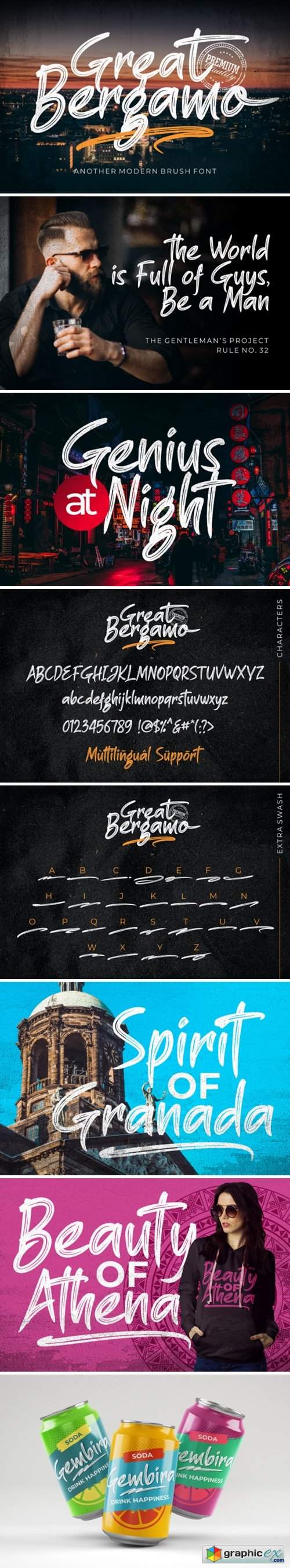  Great Bergamo Font 