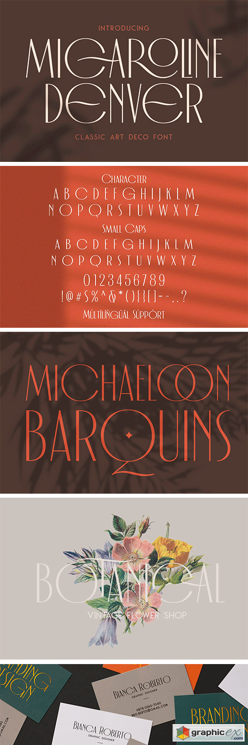 Micaroline Classic Typeface 