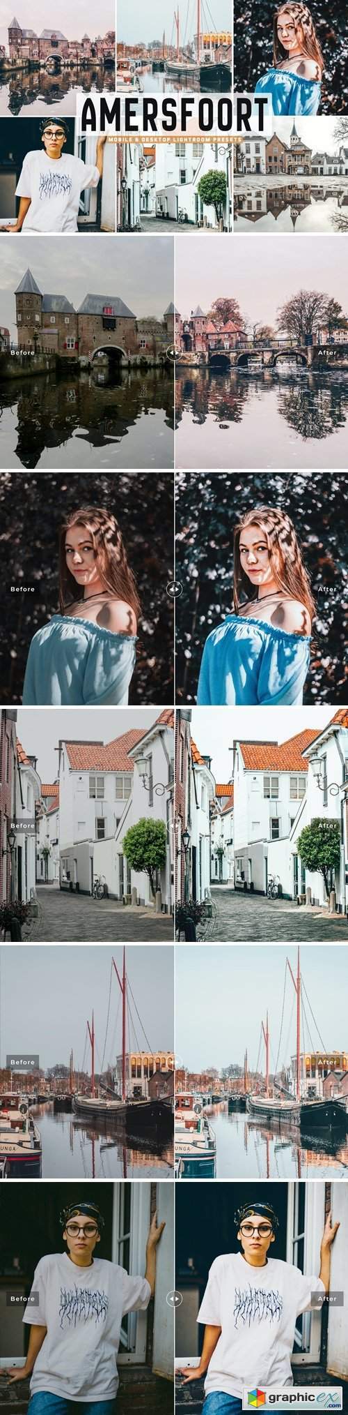 Amersfoort Mobile & Desktop Lightroom Presets