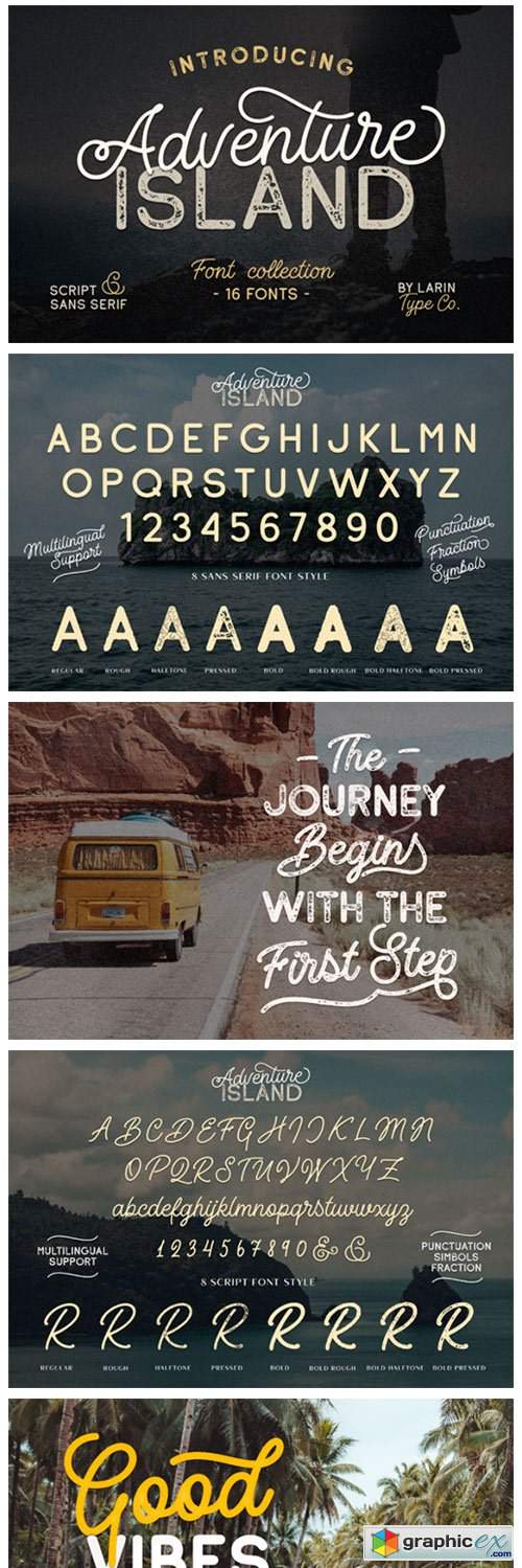  Adventure Island Font 