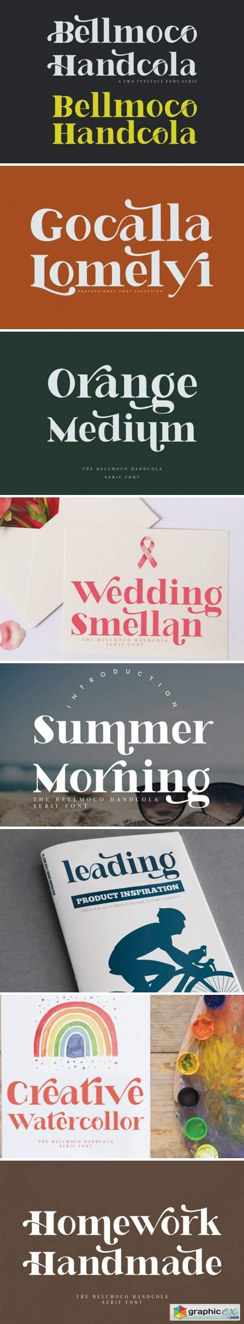  Bellmoco Handcola Font 