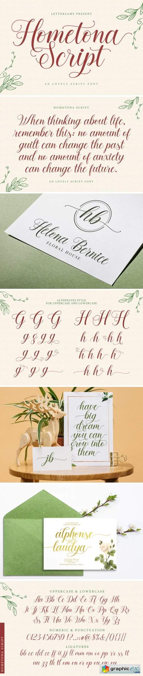 Hometona Font