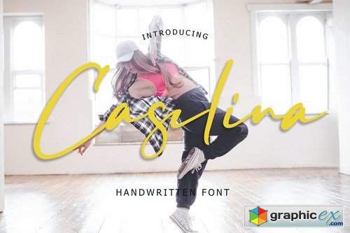  Caselina Handwritten Font 