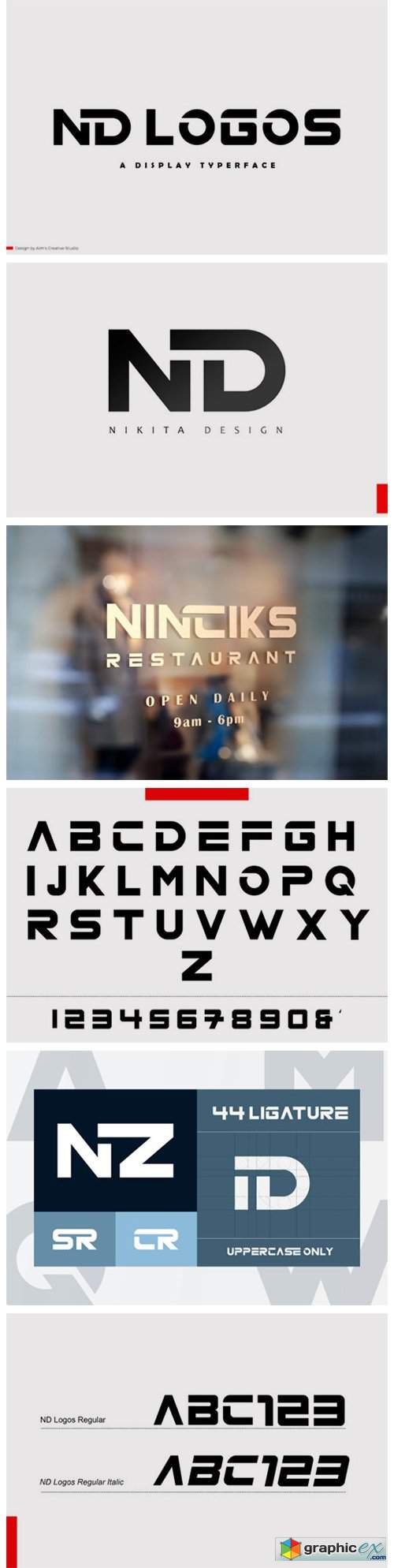  Nd Logos Font 