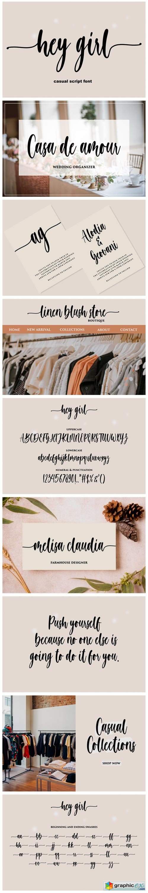 Hey Girl Font