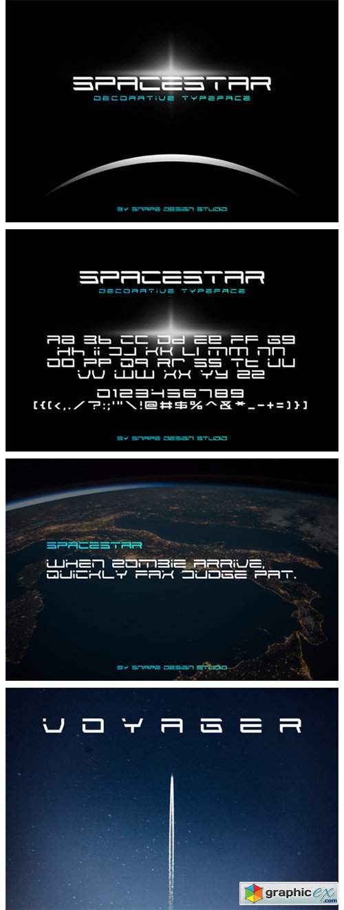  Spacestar Font 