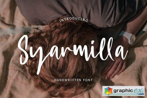 Syarmilla Handwritten Font