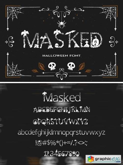 Masked Font