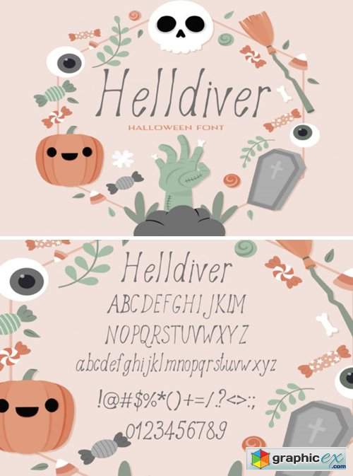  Helldiver Font 