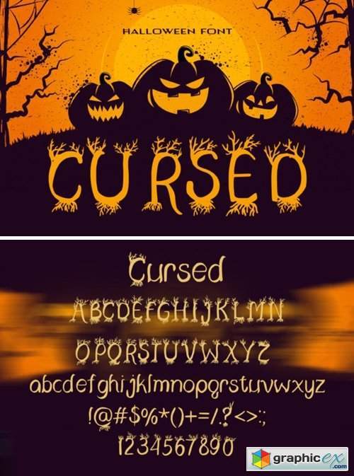 Cursed Font