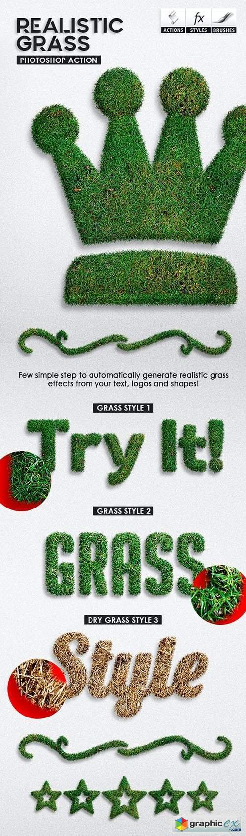Realistic Grass - Photoshop Actions