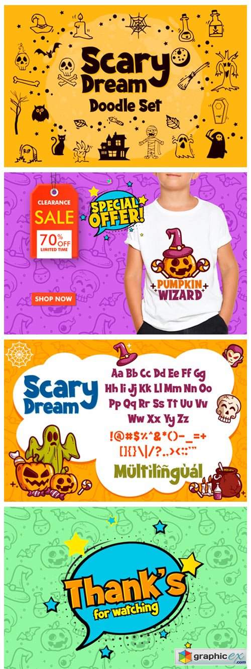  Scary Dream Font 